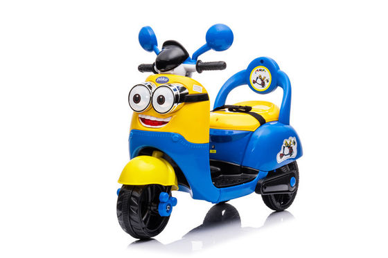3-8 años de edad adecuado para viajar en línea en coche niños motocicleta eléctrica con luz y música