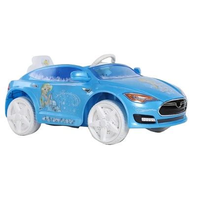 Coche eléctrico de 6 V Dos asientos con luz delantera LED Perfecto para niños de entre 3 y 8 años