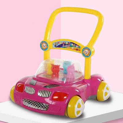 Rueda de goma musical Baby Walker 2022 modelo de paseo en juguete para niños de 2 a 4 años de edad