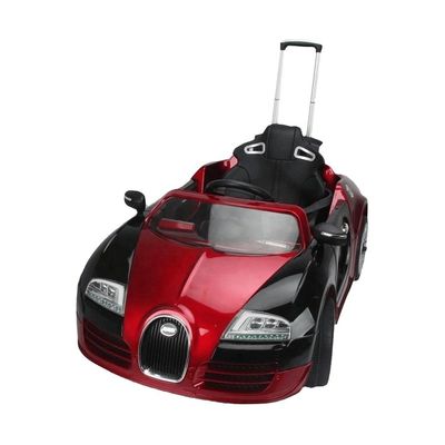 Tipo de plástico PE 30KG Max carga control remoto eléctrico 6V7AH*2 Conducir en coches para niños