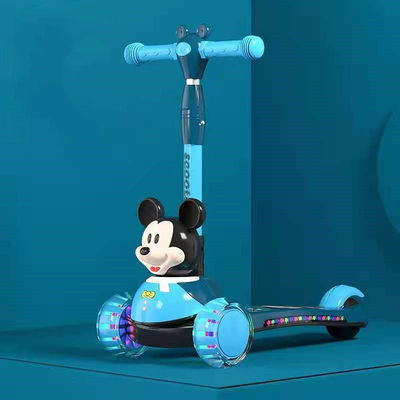 Pedal abatible sin resbalón Gran rueda de paseo en scooter coche para niños conveniente y divertido
