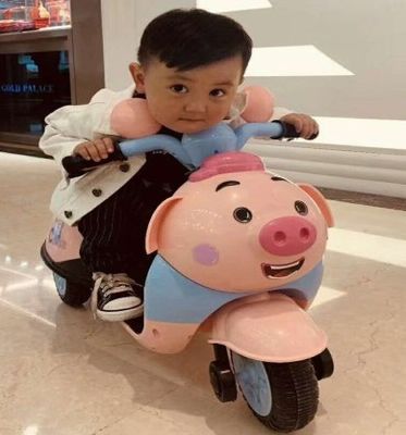 Canciones infantiles Iluminación LED Juguetes Viajar en motocicleta eléctrica de 6 V para niños de 3 a 6 años