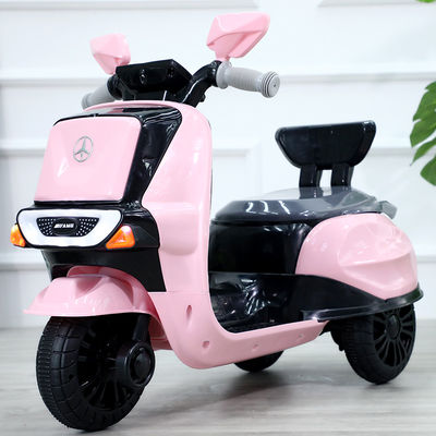 Auto de motocicleta eléctrica para niños con batería y función de teléfono móvil