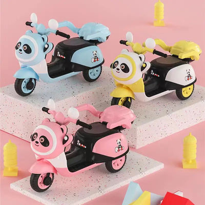 Música Educación Infantil Juguetes 6V Batería Alimentada de Plástico Paseo en Motocicleta Eléctrica Auto para Niños