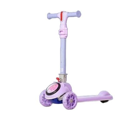 Niños de 3 ruedas en scooter con luz musical y diseño plegable G.W. NW 22.8KG/20.8KG