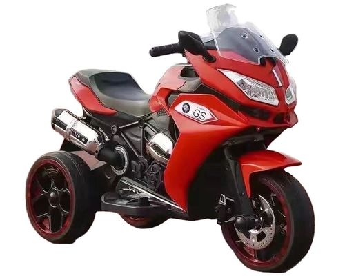 Eléctrico Rojo Blanco 6v 3 ruedas Batería Viajar en coche para niños Unisexo de género neutro