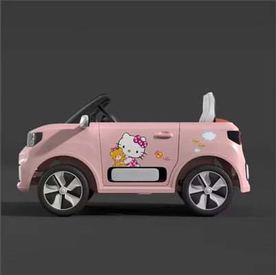 Viaje eléctrico de plástico en un coche de juguete de 12 voltios para niños con control remoto de educación temprana
