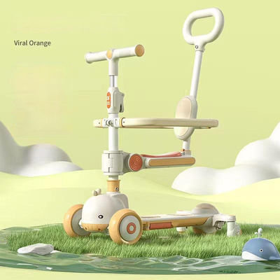 Tamaño de cartón 63X57X49cm asientos plegables de empuje de mango montar en el coche scooter para Bady Walker