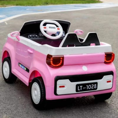 Batería de cuatro ruedas de plástico Bebé Niños Juguete eléctrico con mando a distancia 12V*390*2 Motor
