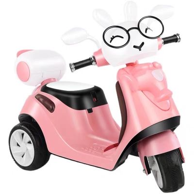 Plastico PP Auto eléctrico para niños 380 Motor con música y iluminación de educación temprana