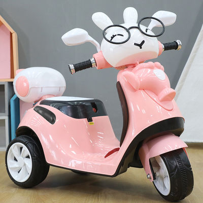 Plastico PP Auto eléctrico para niños 380 Motor con música y iluminación de educación temprana