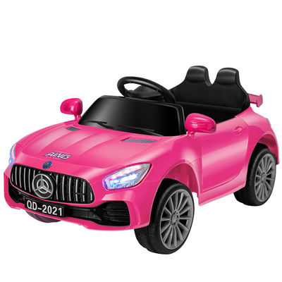 Carro eléctrico de 12 V para niños con mando a distancia y educación temprana