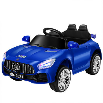 Auto de juguete de pedales de gran tamaño para niños 12v4.5 Batería PP plástico Educación primaria Dos asientos