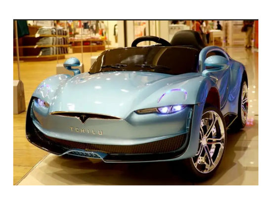 Roast Blue Batería eléctrica de 12 V En coche eléctrico para niños G.W. N.W. 18.4 kg/14.5 kg