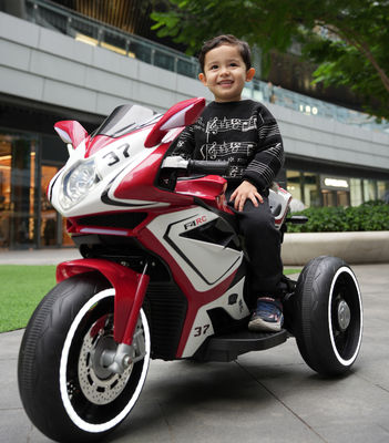 Fabricación de motocicletas para niños con doble tracción 12v7 540 en rojo azul rosa