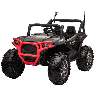 PP plástico 12V 2 asientos de batería eléctrica paseo en coches de juguete para niños rango de edad 2-4