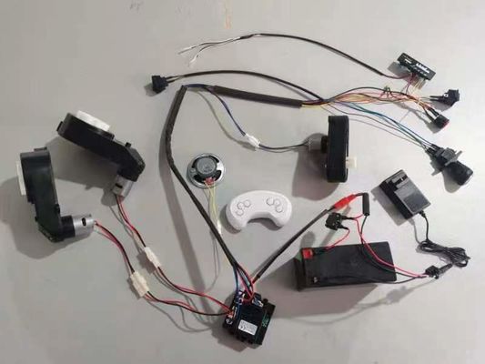potencia y velocidad Coche de juguete eléctrico para niños Conjunto completo de piezas para DIY Batería incluida