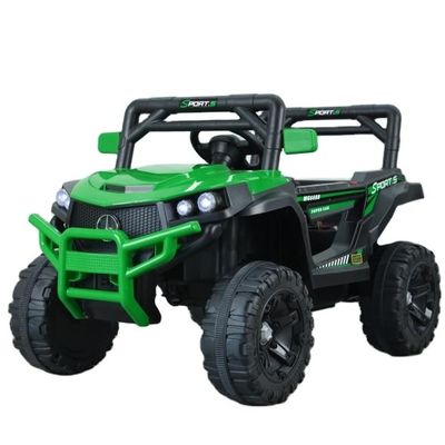 108 * 62 * 66Cm de plástico todo terreno paseo en coche para niños 12v de lujo de dos plazas coche eléctrico