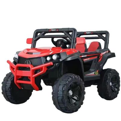 108 * 62 * 66Cm de plástico todo terreno paseo en coche para niños 12v de lujo de dos plazas coche eléctrico