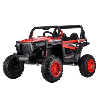 2022 2 asientos 12V eléctrico niño paseo en coche cuatro motores control remoto UTV niños paseo en coche