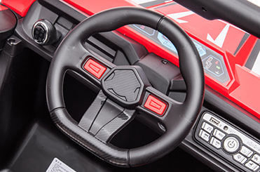 2022 2 asientos 12V eléctrico niño paseo en coche cuatro motores control remoto UTV niños paseo en coche