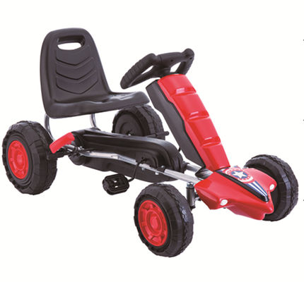 Pedal Karting para niños Juguete de paseo en coche para niños Asientos ajustables Tamaño del producto 90X48X48