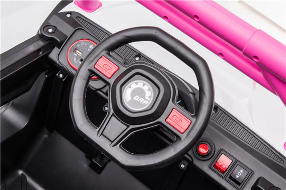 110*65*67cm 12V de dos asientos vehículo eléctrico RC de juguete paseo en coche para 5 a 7 años de edad
