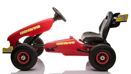 Popular paseo en ruedas inflables en pedales coche de go-kart para niños rango de edad de 2 a 4 años
