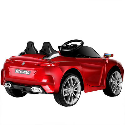 Juguete eléctrico de plástico para niños de 4 ruedas en coche con mando a distancia 2.4G y batería de 12V