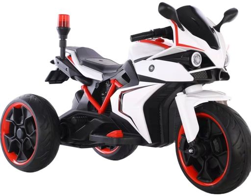 Motocicleta para niños eléctrica certificada BIS con función de educación temprana y luz de advertencia