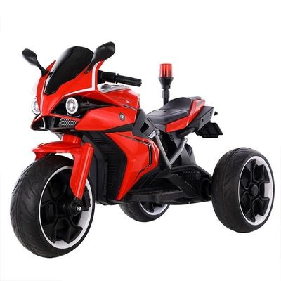 Motocicleta para niños eléctrica certificada BIS con función de educación temprana y luz de advertencia