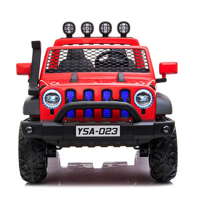 Control remoto y luz LED 4 ruedas UTV eléctrico 24v paseo en coche para niños por plástico