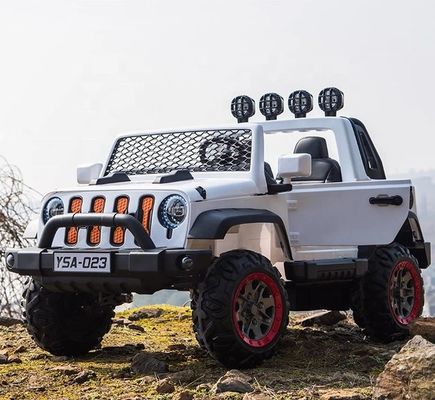 Control remoto y luz LED 4 ruedas UTV eléctrico 24v paseo en coche para niños por plástico