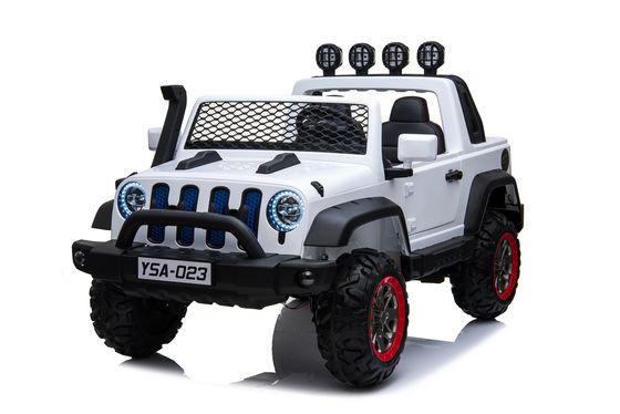 Control remoto y luz LED 4 ruedas UTV eléctrico 24v paseo en coche para niños por plástico