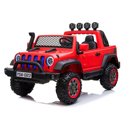 Control remoto y luz LED 4 ruedas UTV eléctrico 24v paseo en coche para niños por plástico