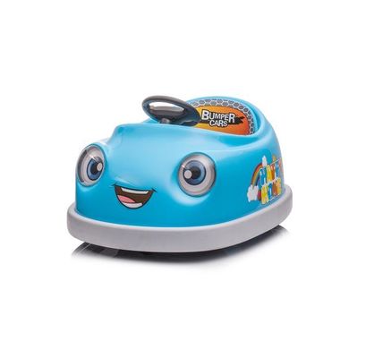 Unisex Carros de niños eléctricos para viajar en juguetes Coches con control remoto Coche de parachoques de plástico PP