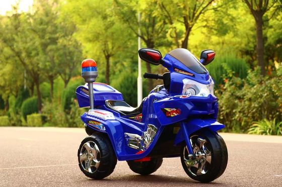 Motocicleta policial eléctrica de 6V para niños Tamaño 117*55*72cm Edad 2-8 años