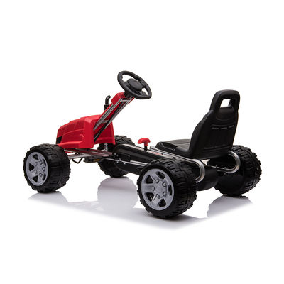 EVA ruedas niños paseo en pedal go-karts coche para 5-12 años de edad máxima carga 50kgs