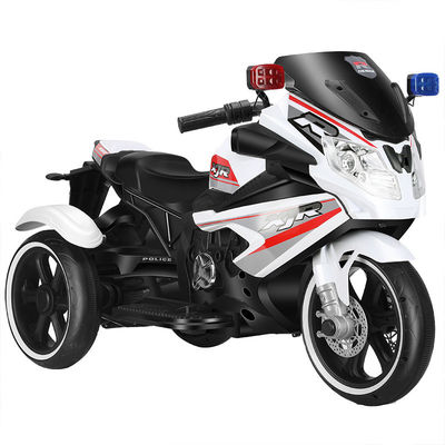 Tipo de plástico PP Niños Electricidad 3 ruedas Juguetes de motocicleta Viajar en un coche de 12 V para niños