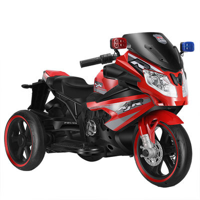 Tipo de plástico PP Niños Electricidad 3 ruedas Juguetes de motocicleta Viajar en un coche de 12 V para niños