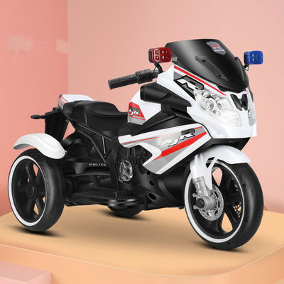 Tipo de plástico PP Niños Electricidad 3 ruedas Juguetes de motocicleta Viajar en un coche de 12 V para niños