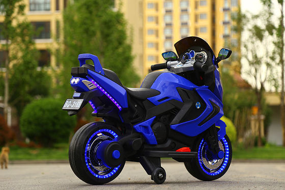12V390 Batería Rojo Blanco Azul Conducir en motocicletas eléctricas para niños Diversión duradera