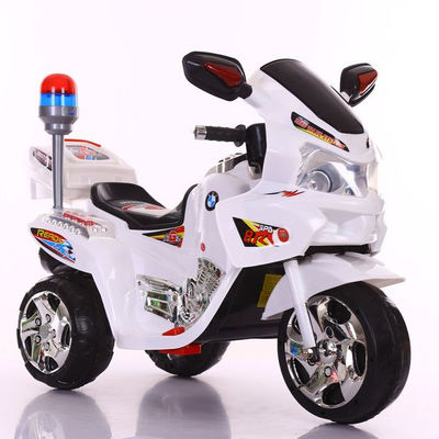 Función de Educación Infantil 6V Policía eléctrica Viajar en motocicleta