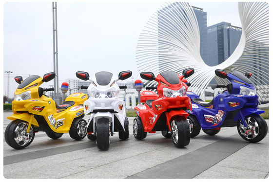 Función de Educación Infantil 6V Policía eléctrica Viajar en motocicleta