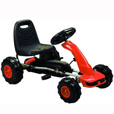 Popular Freno de mano Carro de paseo infantil en pedal Go-Karts para niños Color rojo 40HQ 570PCS