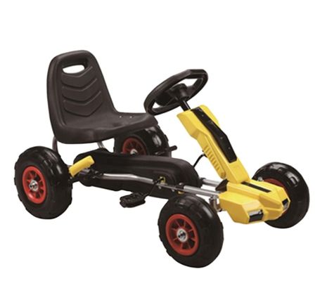 Ruedas inflables para niños montar en go-kart coche con pedales carga máxima 30KG 86X51X48cm