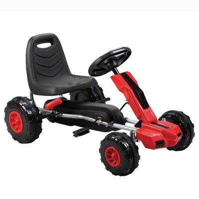 Ruedas inflables para niños montar en go-kart coche con pedales carga máxima 30KG 86X51X48cm