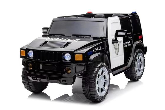 Carruaje eléctrico de plástico blanco de dos plazas de 24 V para niños de 3 a 8 años