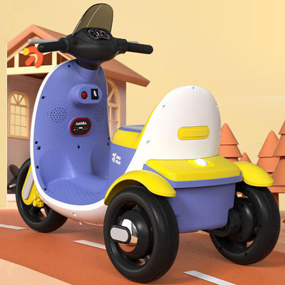 6v Electric Cute Kids Motorcycle Tricycle con música y motor ligero 380*2 CBM 0.122m2