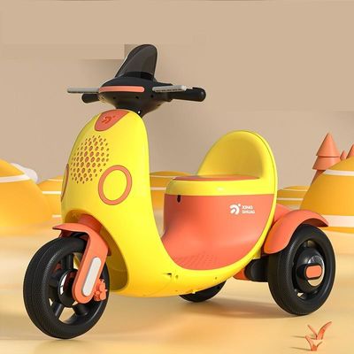 6v Electric Cute Kids Motorcycle Tricycle con música y motor ligero 380*2 CBM 0.122m2